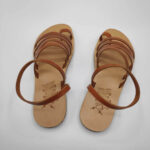 Volakas Ankle Loop Women Leather Sandal - Image 3