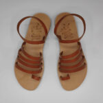 Volakas Ankle Loop Women Leather Sandal - Image 2