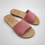 Demosthenes Leather Slide Sandals Ladies - Image 34