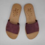Demosthenes Leather Slide Sandals Ladies - Image 2