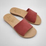 Demosthenes Leather Slide Sandals Ladies - Image 9