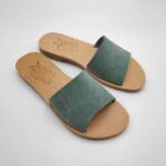 Demosthenes Leather Slide Sandals Ladies - Image 6