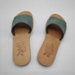 Demosthenes Leather Slide Sandals Ladies - Image 7