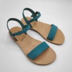 Dhonoussa Leather Slingback Buckle Sandal - Image 7