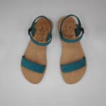 Dhonoussa Leather Slingback Buckle Sandal - Image 5