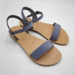 Dhonoussa Leather Slingback Buckle Sandal - Image 10