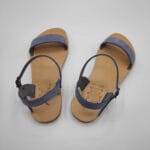 Dhonoussa Leather Slingback Buckle Sandal - Image 9