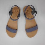 Dhonoussa Leather Slingback Buckle Sandal - Image 8