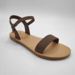Dhonoussa Leather Slingback Buckle Sandal - Image 92