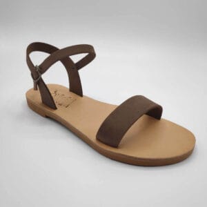 Dhonoussa flat strap sandals