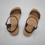 Dhonoussa Leather Slingback Buckle Sandal - Image 12