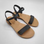 Dhonoussa Leather Slingback Buckle Sandal - Image 28