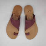 Apollon Toga Toe Ring Leather Sandal - Image 5