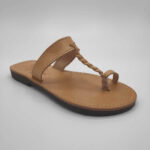 Mikri Vigla Braided Leather Sandal