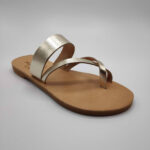 Petra Leather Toe Ring Minimalist Sandal - Image 32