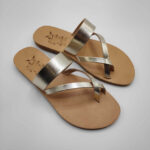 Petra Leather Toe Ring Minimalist Sandal - Image 14