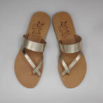 Petra Leather Toe Ring Minimalist Sandal - Image 12