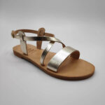 Petra Leather Toe Ring Minimalist Sandal - Image 67