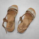 Petra Leather Toe Ring Minimalist Sandal - Image 69