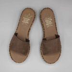 Xi Platform Black Leather Cross Strap Sandals - Image 37