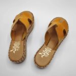 Xi Platform Black Leather Cross Strap Sandals - Image 48