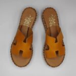 Xi Platform Black Leather Cross Strap Sandals - Image 49