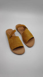 Potamides Yellow Leather Sandals - Image 49