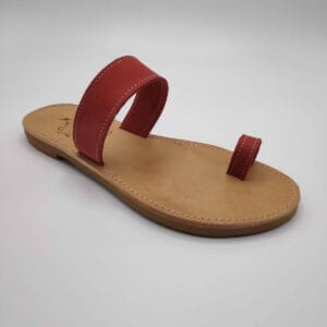 JESUS sandals with toe ring