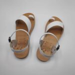 JESUS sandals with toe ring Blue