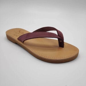 KALOKAIRI leather flip flops