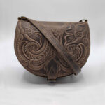 Χιαστή Δερμάτινη Τσάντα