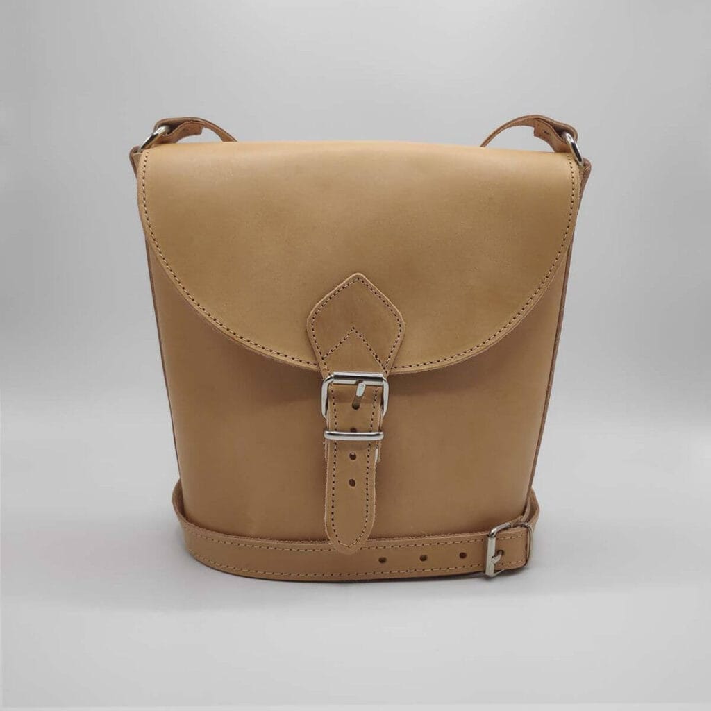 Genuine leather Bucket bag
