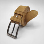3.5cm Handmade Leather Belt Suede - Image 12
