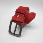 4cm Leather Belts For Men Suede - Image 11