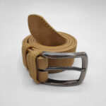 4cm Leather Belts For Men Suede - Image 3