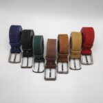 4cm Leather Belts For Men Suede - Image 2