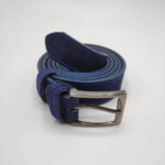 3cm Men's Leather Dress Belt Suede - Image 8