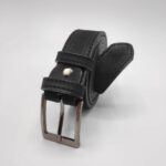 3cm Men's Leather Dress Belt Suede - Image 11