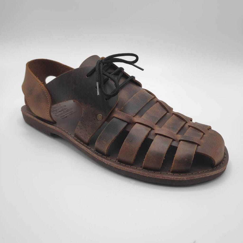 Thalassa Mens leather dress sandals