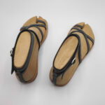 Dimitra Flat Strappy Leather Sandals - Image 4