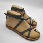Dimitra Flat Strappy Leather Sandals - Image 6