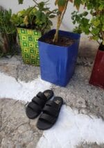 Three Straps Mens Leather Sandals product shot