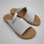 Potamides Yellow Leather Sandals - Image 10