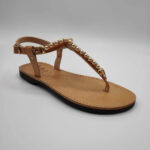 Italida Wedding Sandals Gold - Image 5