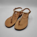 Italida Wedding Sandals Gold - Image 9
