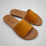 Demosthenes Leather Slide Sandals Ladies - Image 49
