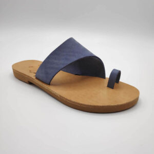 Toga Toe Ring Leather Sandal Ciel Color