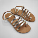 Volakas Ankle Loop Women Leather Sandal - Image 16