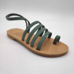 Volakas Ankle Loop Women Leather Sandal - Image 19