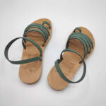 Volakas Ankle Loop Women Leather Sandal - Image 12